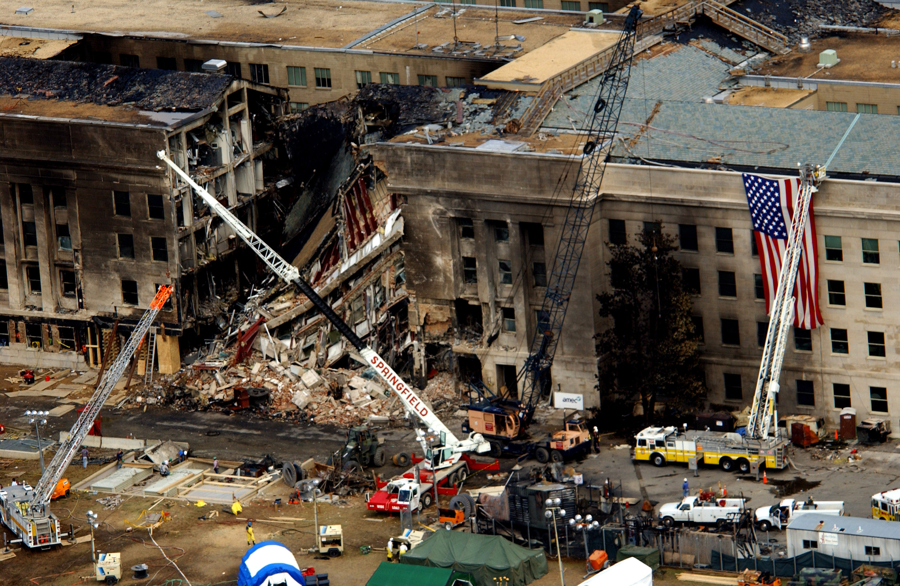 Pentagon September 11 Destruction